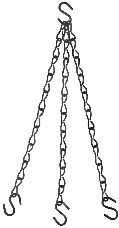 National Hardware N275-024 Black Steel 18 in. H Decorative Chains