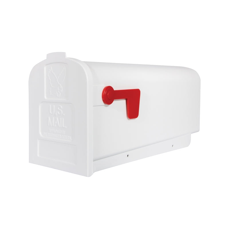 Solar Group Parson Plastic Mailbox - White PL10W0201