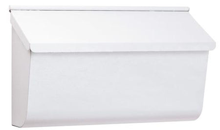 Solar Group Woodlands Wall Mount Mailbox White L4009WW0