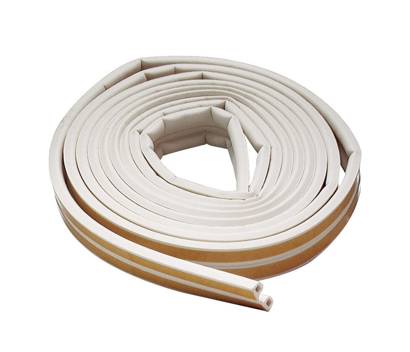 MD Building Products 02576 P Strip All Climate EPDM Rubber Weatherseal White