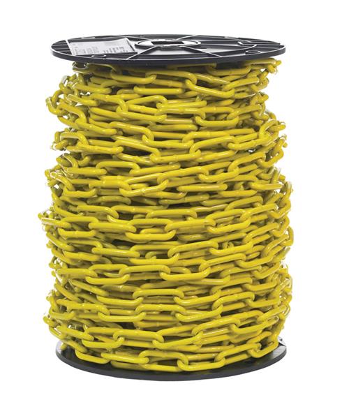Campbell Yellow Polycoat 2/0 Straight Link Coil Chain 120 Ft PD0722627
