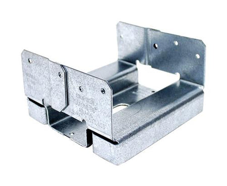 Simpson Strong-Tie 6 in. x 6 in. 14 Ga. Galvanized Steel Standoff Post Base ABA66Z