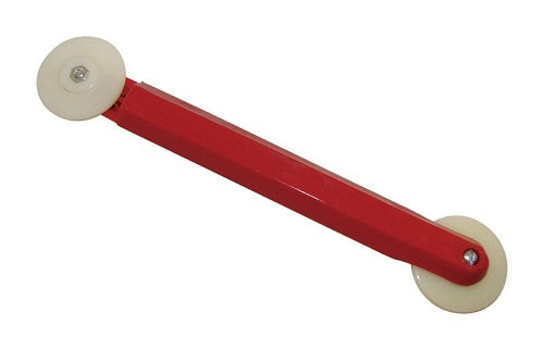 Barton Kramer 650 Heavy Duty Red Spline Tool with Replaceable Wheels