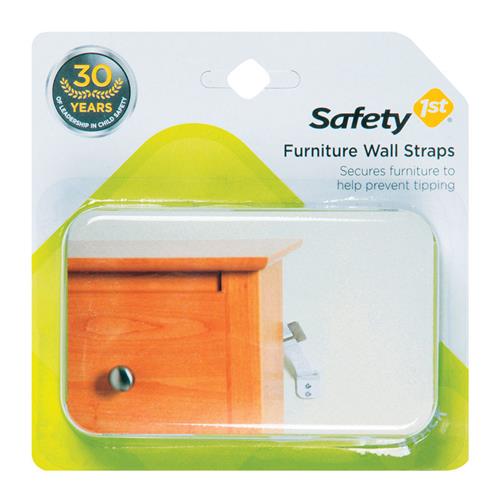 Safety 1st Furniture Wall Straps 2-Pack 11014