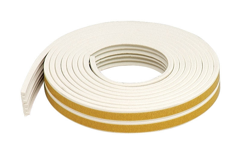 MD Building Products 02618 K Strip All Climate EPDM Rubber Weatherstrip White