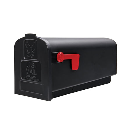 Solar Group Parson Plastic Mailbox - Black PL10B0201
