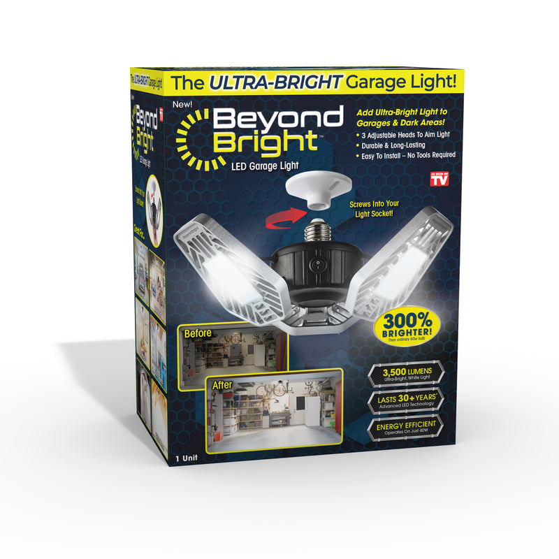 Beyond Bright LED Garage Light Plastic BEBR-MC4