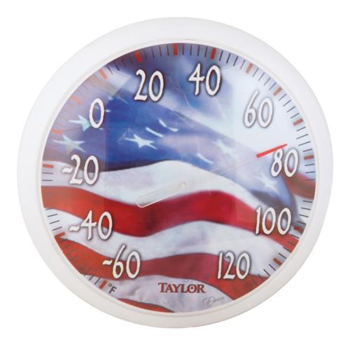 Taylor 6729 American Flag Thermometer
