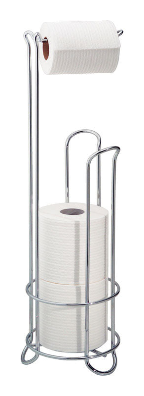 InterDesign Classico Free Standing Toilet Paper Holder Chrome 68710