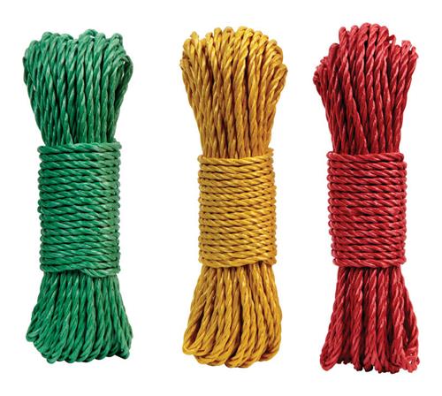 Diamond Visions 0.25 in. D X 72 ft. L Assorted Twisted Poly Rope 06-2408 - Box of 36