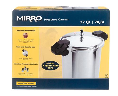 Mirro 22 Quart Pressure Cooker/Canner 92122