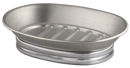 InterDesign York Soap Dish Silver/Chrome 76050