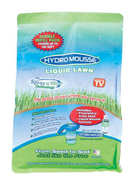 Hydro Mousse Liquid Lawn Grass Seed 2 Lb 16500