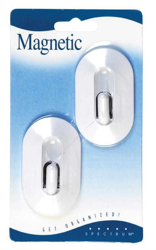 Spectrum Magnetic Classic Hooks 2-Pack 20100