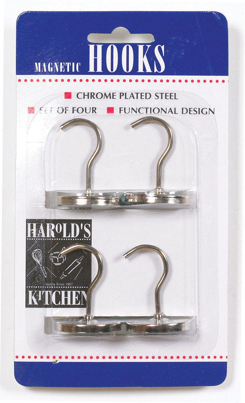 HIC Magnetic Hooks 4-Pack 43103
