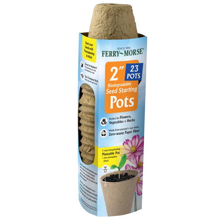 Ferry-Morse FR220B 2-1/4" Premium Peat Pots 23-Pack