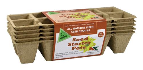 Ferry-Morse FS110 Seed Starter Pots 10 Cell 5-Pack