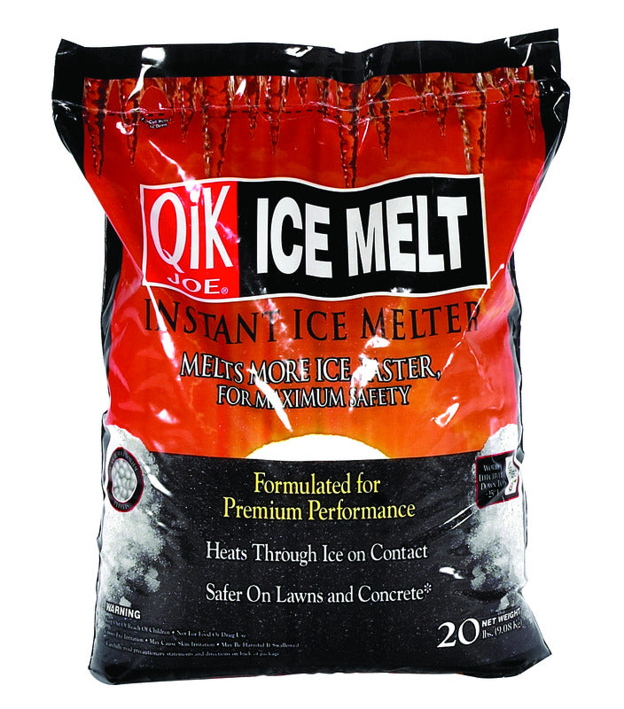 Qik Joe Calcium Chloride Pellet Ice Melt 20 lbs 30020