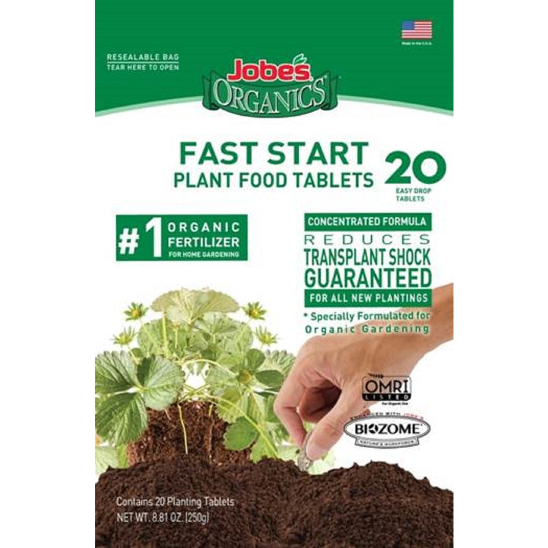 Jobe's Organic Tablets Plant Food 20-Pack 7920