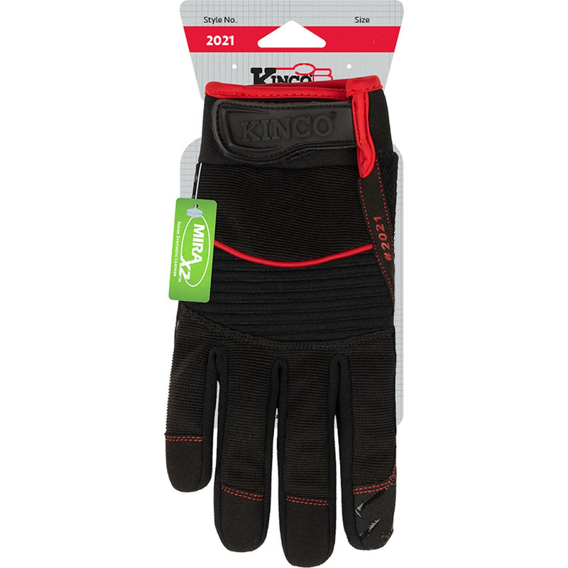 Kinco 2021 Handler Men's Indoor/Outdoor Pull-Strap Work Gloves