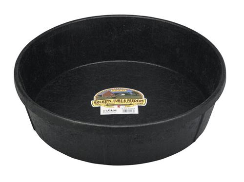 Little Giant 3 Gallon Rubber Feed Pan HP3