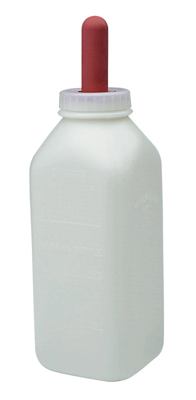 Miller Mfg 2 Quart Nursing Bottle with Screw-On Nipple 9312