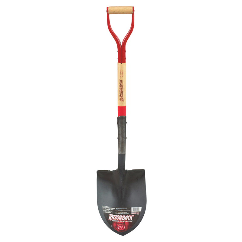 Ames True Temper 43205 RazorBack D-Handle Round Point Shovel ...