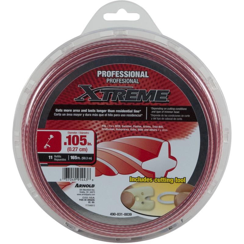 Arnold Xtreme Professional Grade 0.105 in. D X 165 ft. L Trimmer Line 490-031-0039