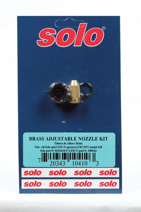 Solo Brass Adjustable Nozzle Kit 0610410-P