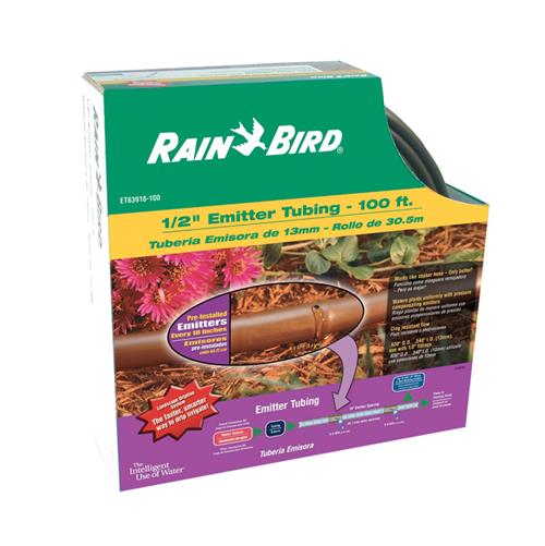 Tubo Distribuzione Per Irrigazione A Goccia Rain Bird 1/4" – 3 Rotoli Da 100 Piedi - Foto 1