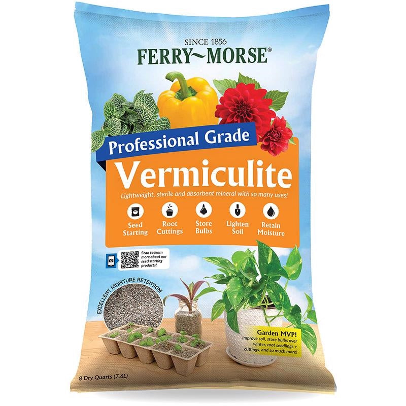Ferry-Morse G208 Professional Grade Vermiculite 8 Qt