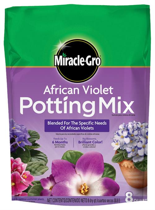 Miracle Gro African Violet Potting Mix 8 Qt 72678430