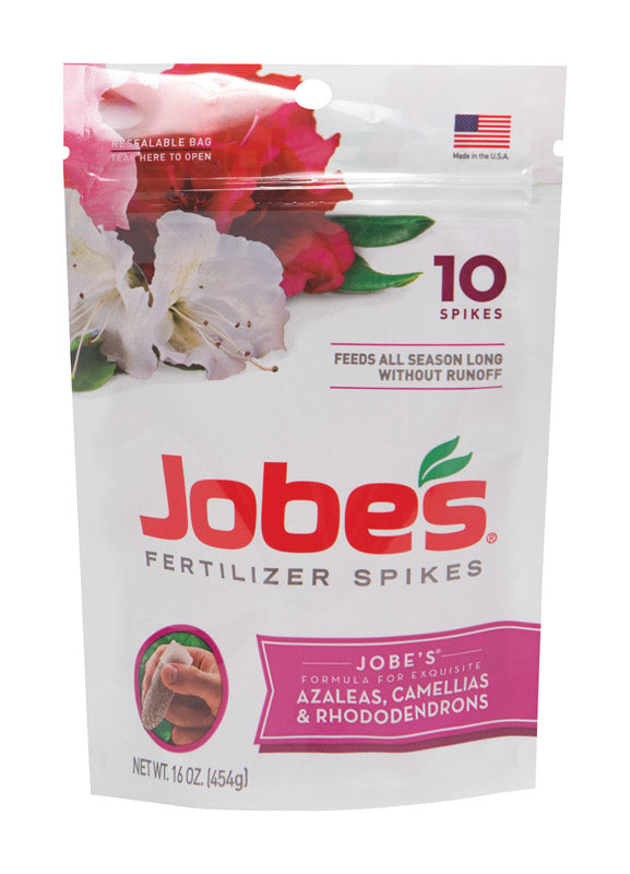 Jobe's Spikes Azaleas, Camelias & Rhododendrons Root Feeder 10-Pack 04101