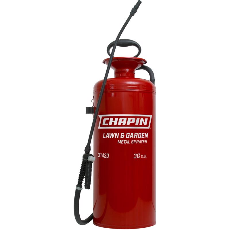 Chapin 31430 3-Gallon Lawn & Garden Series Tri-Poxy Steel Sprayer
