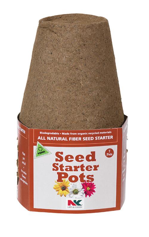 Ferry-Morse FR407 4" Seed Starter Pots 7-Pack