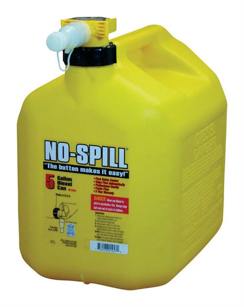 No Spill 5 Gallon Diesel Gas Can 1457