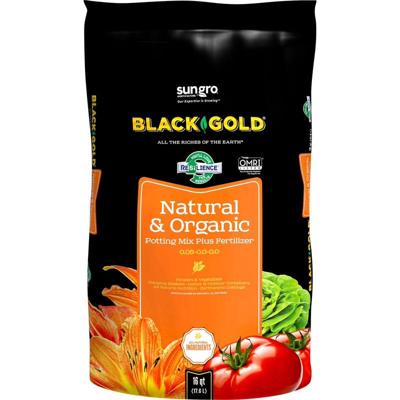 Sun Gro BLACK GOLD® Natural & Organic Potting Mix 16 Qt 1402040 16QT U