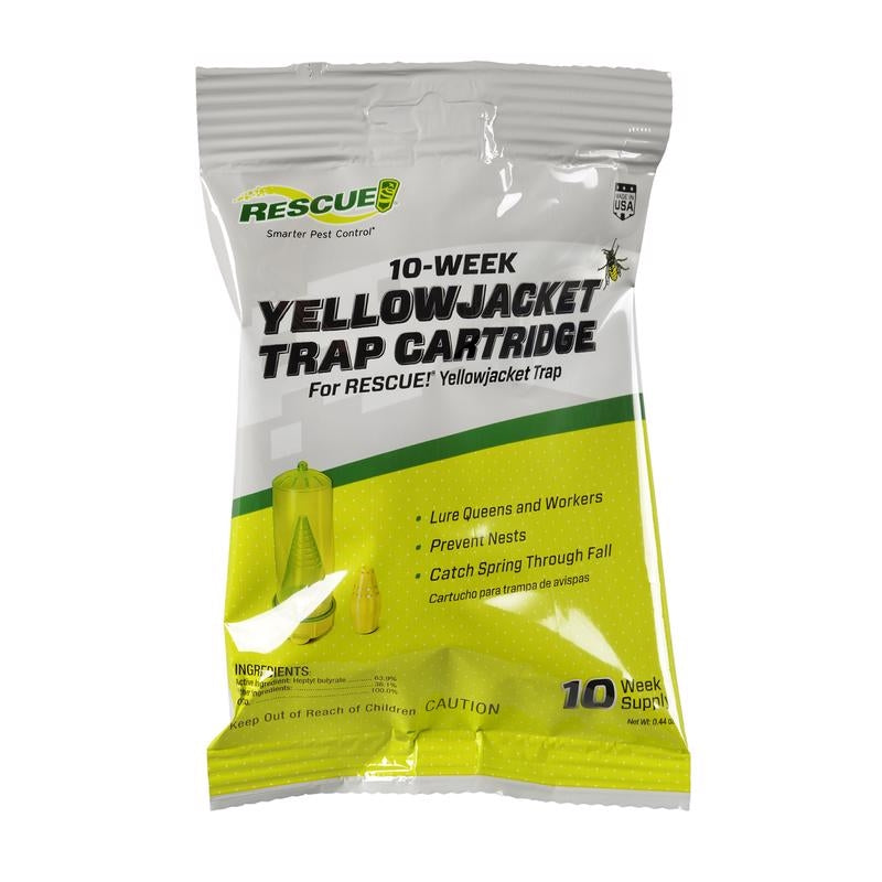 Sterling Rescue Yellow Jacket Trap 10-Week Cartridge YJTC-DB9 - Box of 9