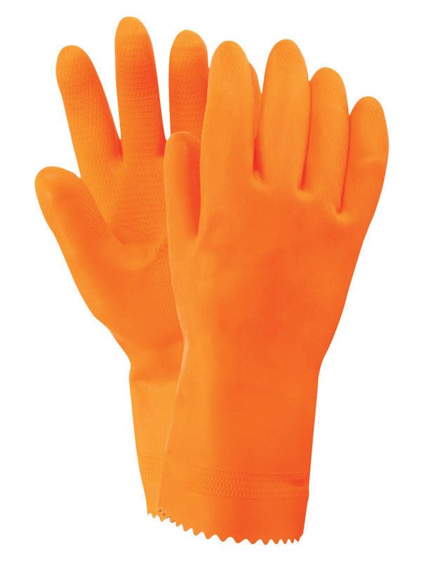 Firm Grip Unisex Indoor/Outdoor Stripping Gloves Orange