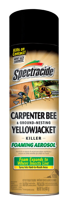 Spectracide Carpenter Bee & Yellow Jacket Killer 16 Oz HG-53371