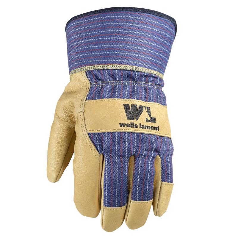 Wells Lamont Men's Palm Gloves Palomino 3300