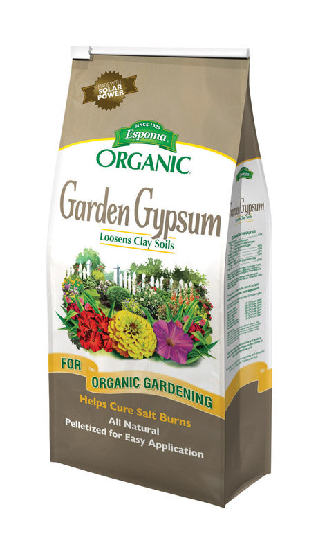 Espoma Organic Garden Gypsum Soil Conditioner 6 Lbs GG6