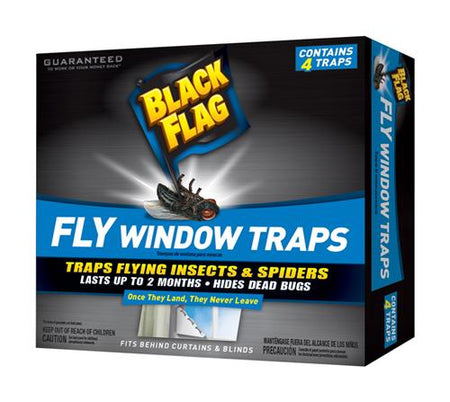 Black Flag Fly Window Traps 4-Pack HG-11017
