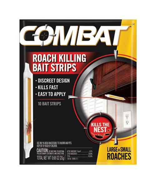 Combat Roach Killing Bait Strips 10-Pack 00973 - Box of 12