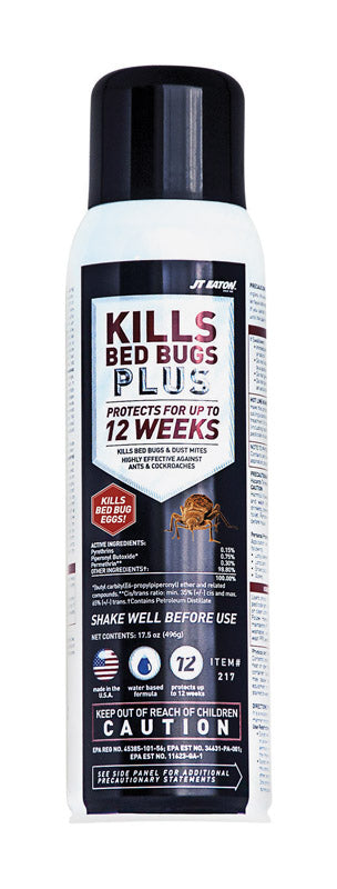 JT Eaton Kills Bed Bugs PLUS 17.5 Oz 217