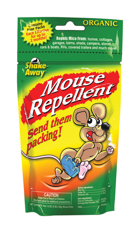 Shake-Away Mouse Repellent Bait Tray 4-Pack 4152424