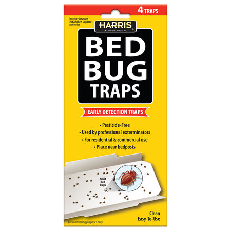 Harris Bed Bug Traps 4-Pack BBTRP - Box of 15