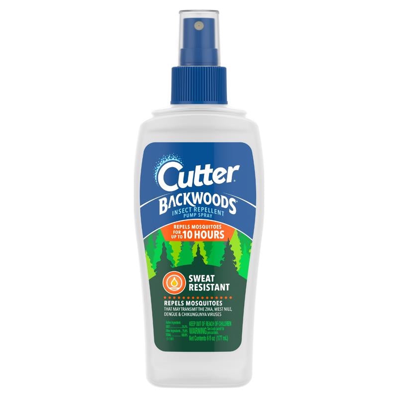 Cutter Backwoods Insect Repellent Pump Spray 6 Oz HG-96284