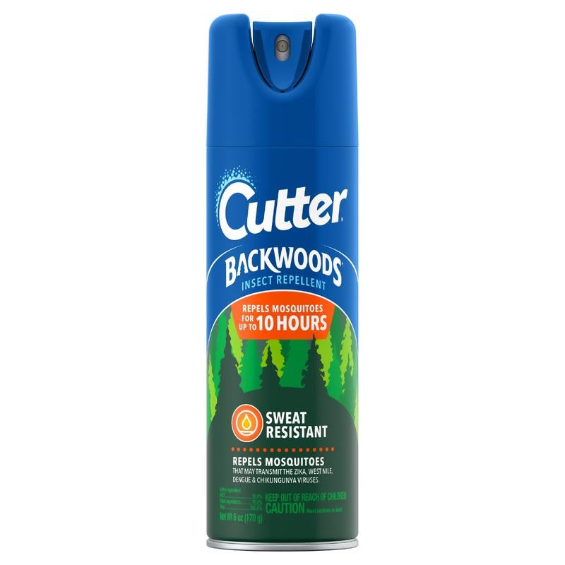 Cutter Backwoods Insect Repellent Aerosol 6 Oz HG-96280