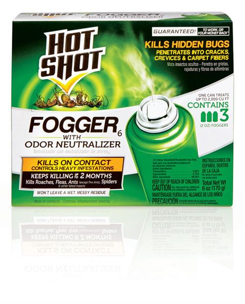 Hot Shot Indoor Fogger 3-Pack HG-96180